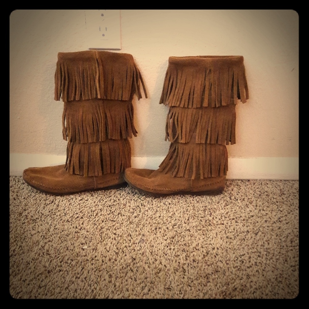 Fringe Boots